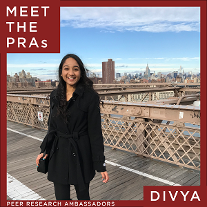 Meet the Peer Research Ambassadors: Divya