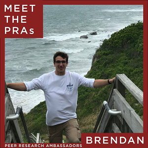 Meet the Peer Research Ambassadors: Brendan