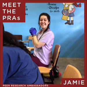 Meet the Peer Research Ambassadors: Jamie
