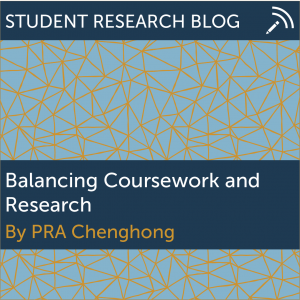 Balancing Coursework and Research. By PRA Chenghong.