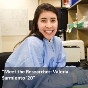 Meet the Researcher: Valeria Sarmiento.