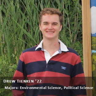 Peer Research Ambassador Drew Tienken '22.
