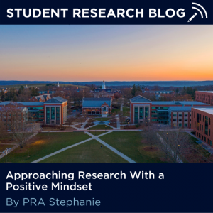 Approaching Research With a Positive Mindset. By PRA Stephanie.
