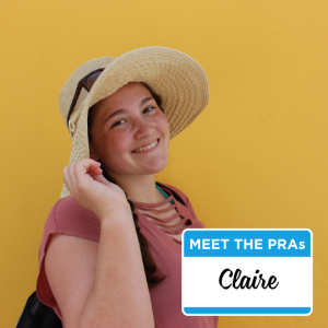 Meet the PRAs - Claire.