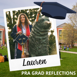 Lauren - PRA Grad Reflections.