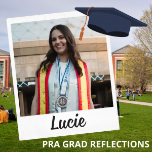 Peer Research Ambassador Graduate Reflections -Lucie Lopez.