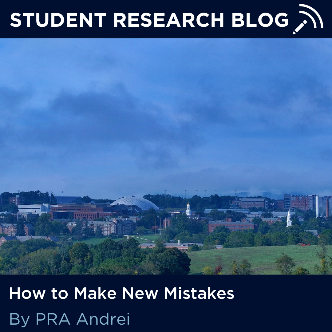 The UConn Storrs campus appears blue under fog on September 16, 2025.